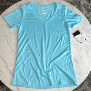 Tiffany Blue Nike Tee DriFit Size S Womens